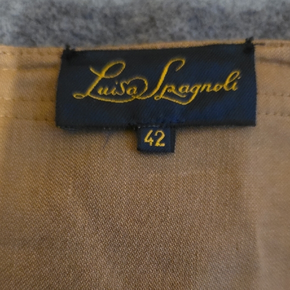 Luisa Spagnoli Vintage Brown Jacket with Button Accents - Picture 3 of 10